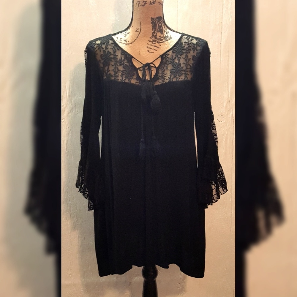 Umgee Black Boutique Style Tunic